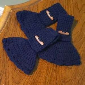 Crocheted Kitchen towel holders